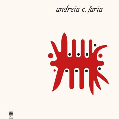 Capa de livro com título canina e nome do autor andreia c. faria