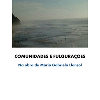 Capa de livro com paisagem costeira, título e subtítulo em texto, selo da editora