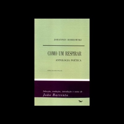 Capa do livro Como Um Respirar com texto em verde claro e faixa roxa