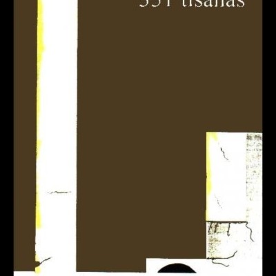 Capa de livro de cor castanha e branca com título e autor