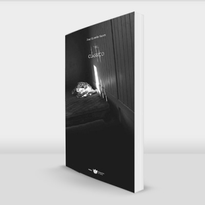 Livro com capa preta e título branco 'A Dor Lenta da Ausência'