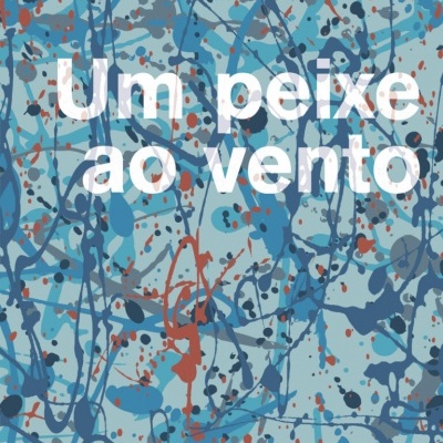 Capa de livro azul com padrões abstratos e texto branco