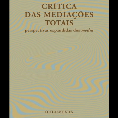 Capa de livro com texto e padrão ondulado em azul claro e bege