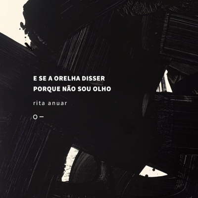 Capa de livro preta com texto branco e pinceladas grossas no fundo