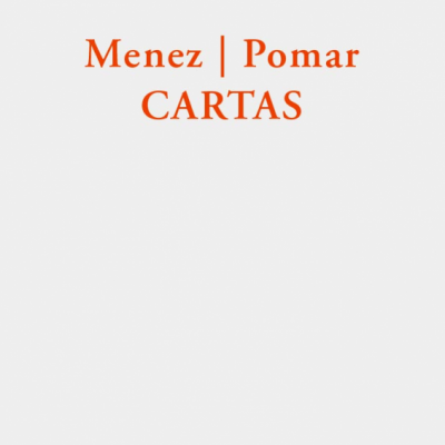Texto Menez | Pomar CARTAS em fundo branco