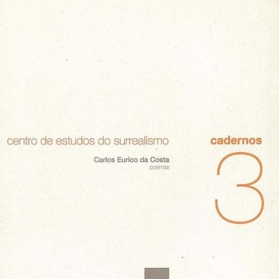 Capa de livro com texto sobre surrealismo e número 3