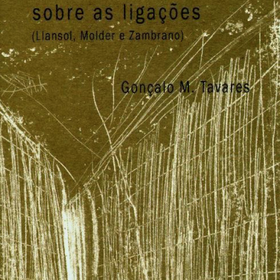 Capa de livro verde-oliva com texto em preto e ilustração branca abstrata