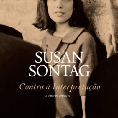 Capa de livro Susan Sontag Contra a Interpretação