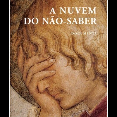 Capa de livro A NUVEM DO NÃO-SABER com ilustração renascentista