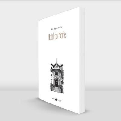 Livro branco com título rádio do Norte e ilustração de edifício antigo