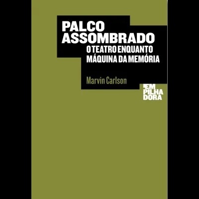 Capa de livro verde com texto em preto e branco