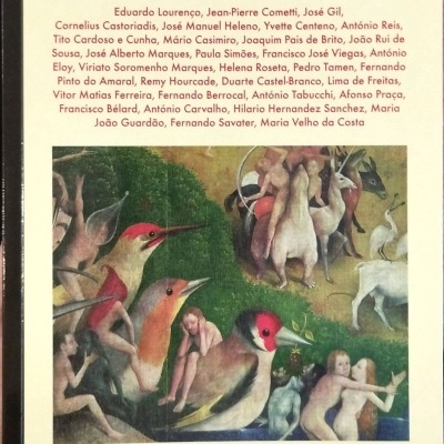 Capa de livro com título e ilustração de figuras humanas e pássaros