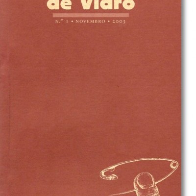 Capa em castanho com título 'Telhados de Vidro' e desenho de dedo segurando alfinete