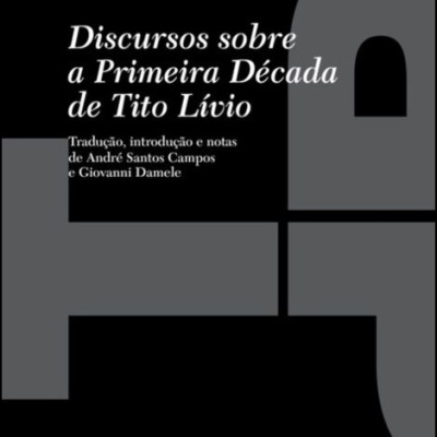 Capa de livro Discursos sobre a Primeira Década de Tito Lívio de Nicolau Maquiavel