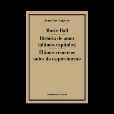 Capa de livro castanha com texto em preto