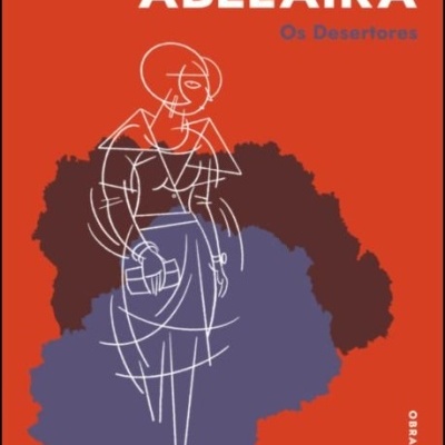 Capa de livro laranja com ilustração e texto