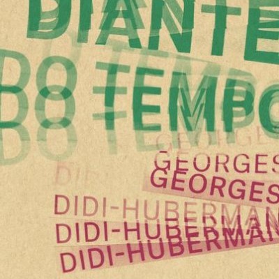 Capa de livro com texto em verde e vermelho sobre fundo bege