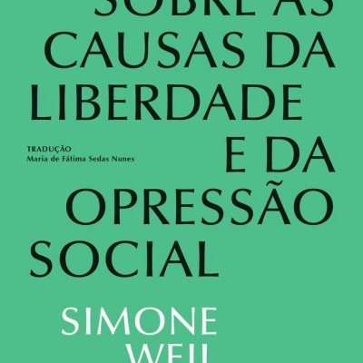 Capa de livro verde com título em preto e branco