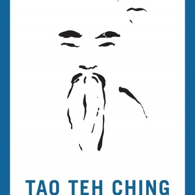 Capa de livro com desenho minimalista e títulos TAO TEH CHING e Lao Tzu