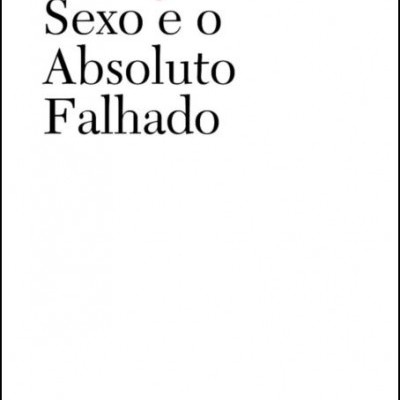 Capa de livro branca com texto em preto e rosa