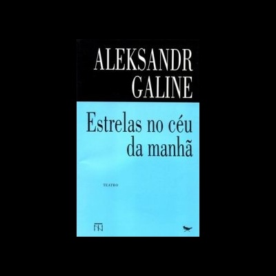 Capa de livro bicolor com títulos e autor