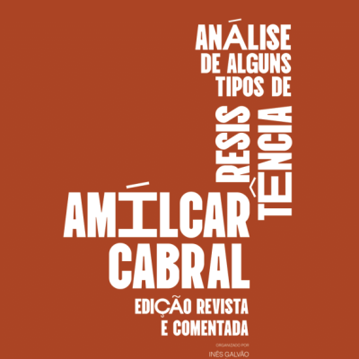 Capa de livro com texto branco em fundo castanho escuro