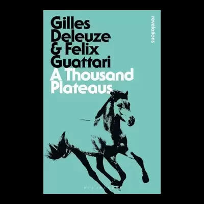 Capa de livro azul-turquesa com texto preto e branco e imagem de cavalo preto e branco