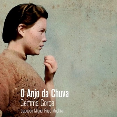 Capa de livro com mulher de perfil e texto do título e autor