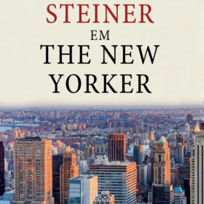 Capa de livro com título e imagem panorâmica de edifícios em Nova Iorque