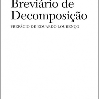 Capa do livro Breviário de Decomposição de Emil Cioran