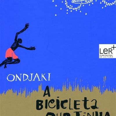 Capa de livro azul e castanha com figura humana e texto