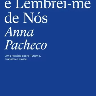 Capa de livro azul com título em branco e logo da editora no canto inferior direito.