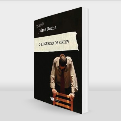 Capa do livro O SACRIFÍCIO DE ORTOV com imagem de pessoa inclinada sobre cadeira