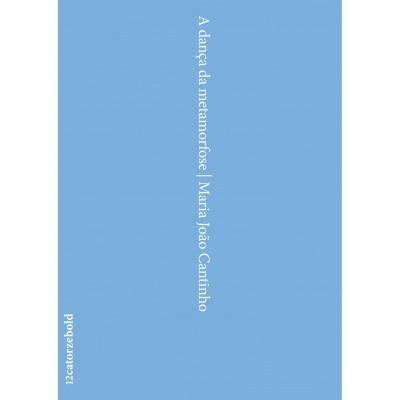 Capa de livro azul com título e autor em texto branco vertical