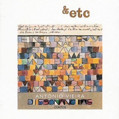 Capa de livro com título &etc e ilustração com padrões coloridos e letras