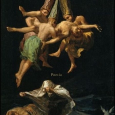 Capa do livro 'o meu corpo humano' com pintura de figuras humanas suspensas