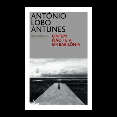 Capa de livro cinzenta com fotografia a preto e branco e texto em vermelho e preto