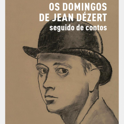 Capa de livro com título, autor, editora e desenho de homem com chapéu