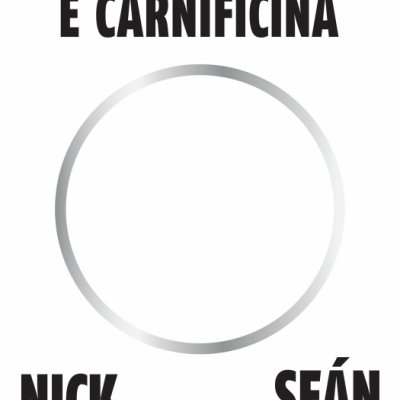 Capa de livro branca com texto preto e círculo cinzento no centro