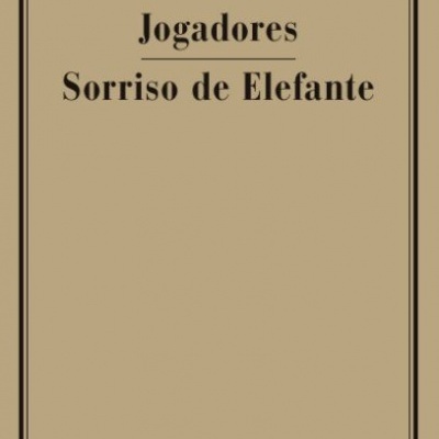 Capa de livro bege com texto preto e moldura fina preta