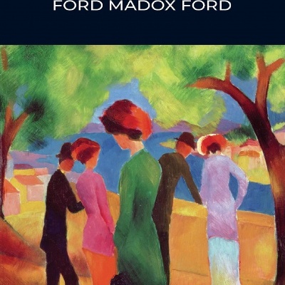 Capa do livro 'The Good Soldier' com arte colorida e título em fundo azul escuro