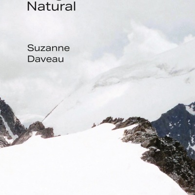 Capa de livro com montanhas nevadas e texto do título e autor