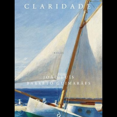 Capa de livro com veleiro em mar azul e céu claro