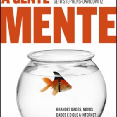 Capa do livro Toda a Gente Mente com peixe dourado num aquário redondo.