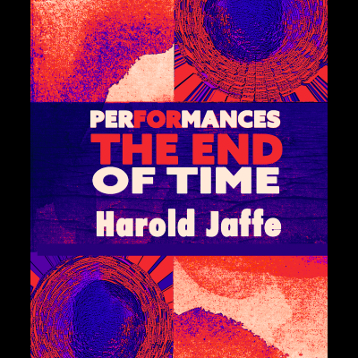 Imagem gráfica com texto e dois troncos de árvore estilizados em tons de roxo, vermelho e laranja.