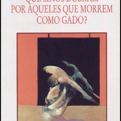 Capa de livro com título, autor e ilustração abstrata de figura humana