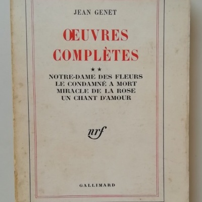 Livro de capa mole 'ŒUVRES COMPLÈTES' de Jean Genet