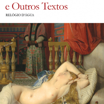 Capa do livro com pintura clássica de mulher reclinada e texto do título e autor