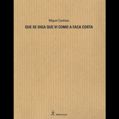 Capa de livro castanha com título e autor em letras pretas centrais