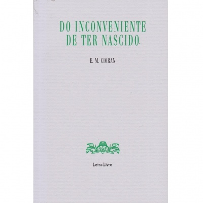 Capa de livro branca com texto em verde e preto